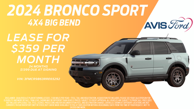 2024 Bronco Sport 4x4 Big Bend